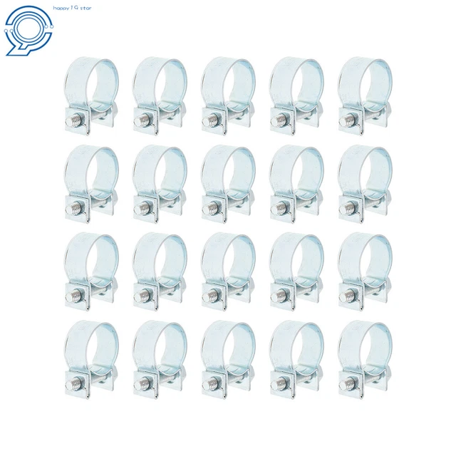 Fuel Injection Hose Clamp / Auto Fuel Clamps 3/8" Hose Clamp 10 Pieces