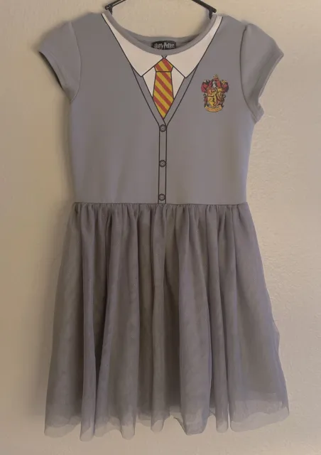 HARRY POTTER GRYFFINDOR Hermione Girl’s Halloween Costume Tutu Dress ...