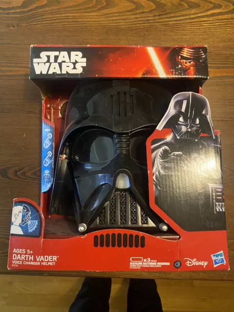 Star Wars The Force Awakens Darth Vader Voice Changer Helmet