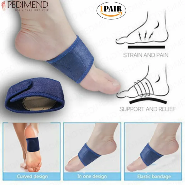 Pedimend™ 2X Adjustable Plantar Fasciitis Arch Support Sleeve for Fallen Arches