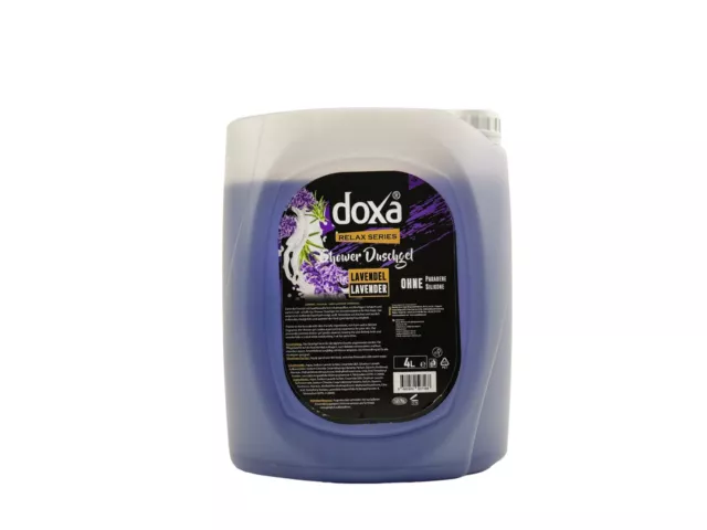 (4,99 EUR/l) Duschgel Lavendel Shower Gel, Hamam Seife flüssig 4 Liter