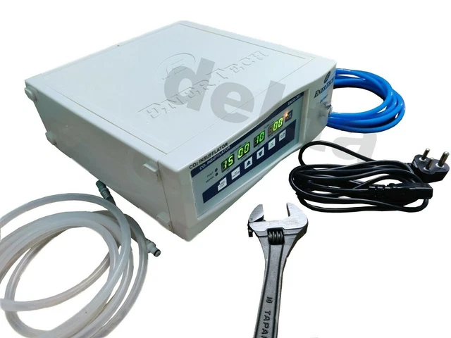 High Performance CO2 Insufflator high flow performance with progressive Device