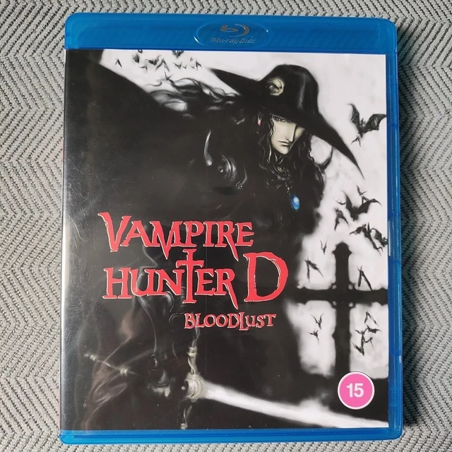VAMPIRE HUNTER D - Bloodlust (All The Anime Blu-ray) UK region B. Mint