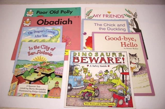 Lot of 8 TEACHER BIG Sized Books Oversized Easel Kindergarten 1 2 easy reader Lot of 8 TEACHER BIG Sized Books Oversized Easel Kindergarten 1 2 easy reader