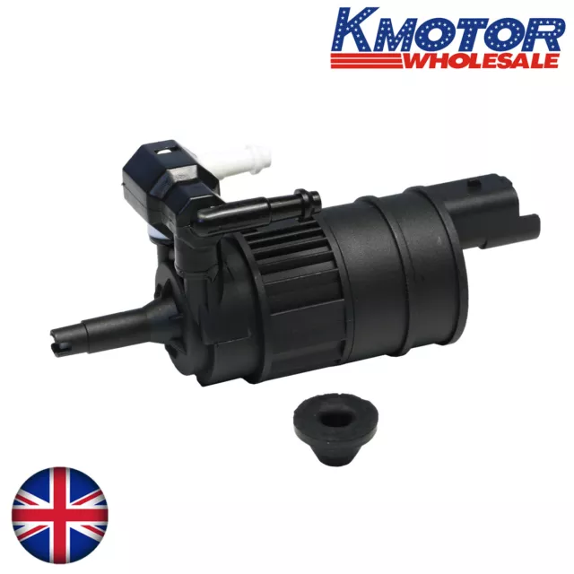 Windscreen Washer Pump Twin Outlet Fit For Nissan Peugeot Citroen Fiat Lancia