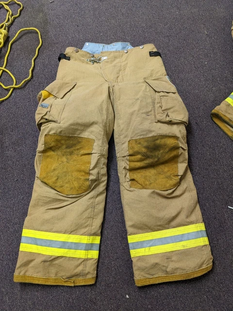 MFG 2010 FIRE DEX DRD 36 X 30 Firefighter Turnout Bunker PANTS GEAR RESCUE