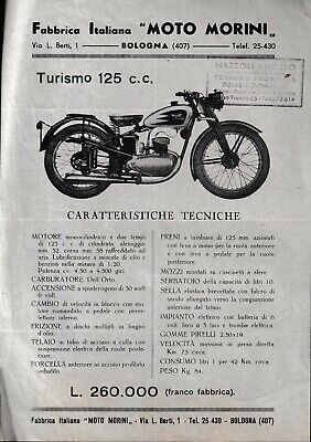 Volantino Pubblicitario senza data Giubileo Stampa Bertoni Gilera 98 SS 
