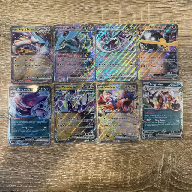 EX Lot Bundle Bulk Set 8 x Ultra Rare Holo Pokemon Cards