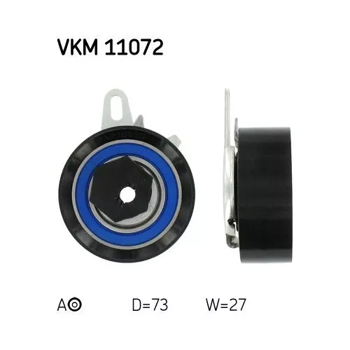 SKF Poulie-tendeur, courroie de distribution pour AUDI VW VKM 11072