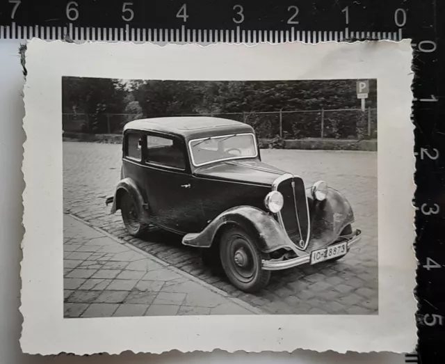 Original Foto KFZ Auto Fiat Oldtimer Raum Königsberg 1930er