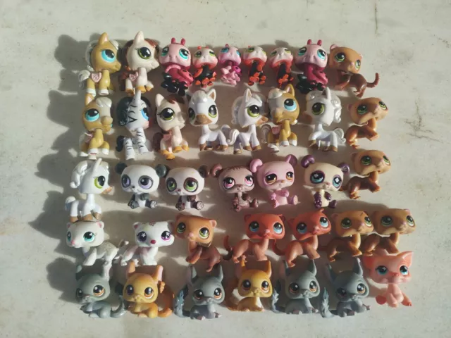 lot 100 Petshop  LPS Littlest pet shop - Hasbro