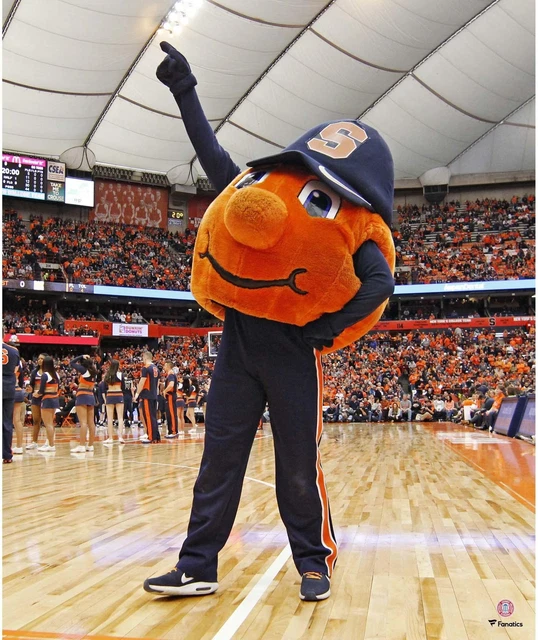 Syracuse Orange Unsigned Otto the Orange Pre-Game Photograph