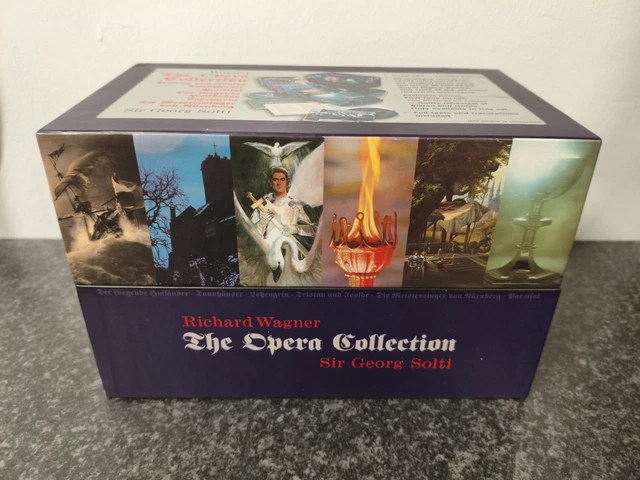 THE OPERA COLLECTION Richard WAGNER Sir Georg Solti 22 CD BOX SET