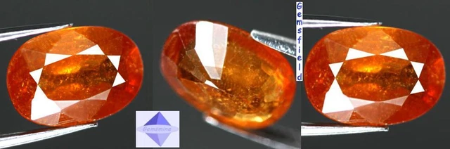 VS - 2.79cts !!! SPESSARTITE NATURELLE de NAMIBIE !!! poli AAA++ !!!