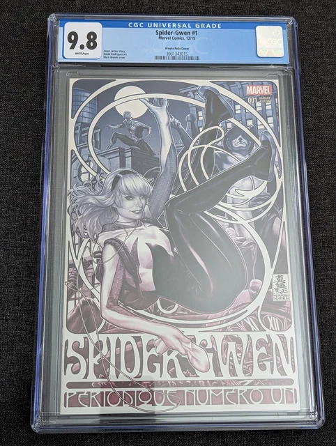 Spider-Gwen #1 CGC 9.8 Mark Brooks Fade Cover