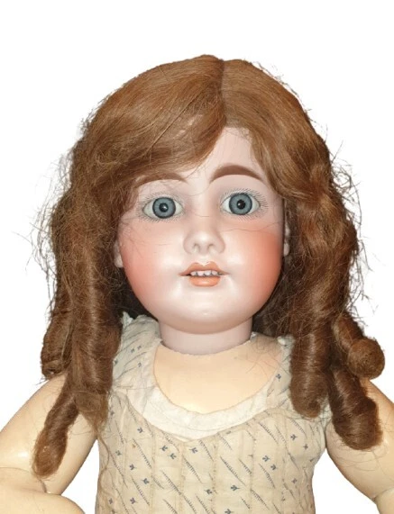 Poupée Ancienne Porcelaine Gebruder Kulentz - 22 Cm - Bon état