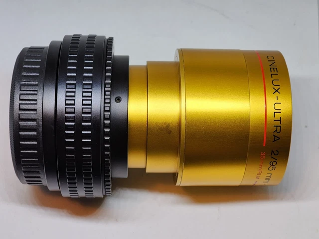 Schneider Kreuznach Cinelux Ultra MC 2/95mm + Adapter for Fuji GFX 50R,50S,100s