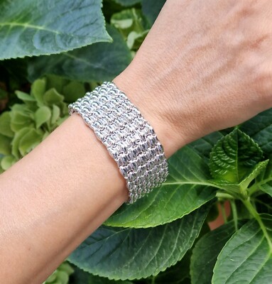 CHIMENTO Bracciale Donna CHIMENTO in oro bianco 18 kt 750  a maglia art 7 