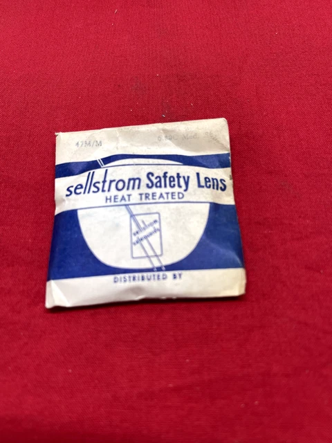 Sellstrom Welding Glasses Lenses Medium-Green, 5mm -Vintage! Box of 22 Lenses