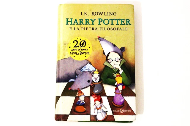 HARRY POTTER E La Pietra Filosofale Rowling Salani Con Bollino Oro