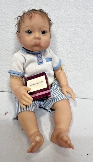 Cindy McClure Christopher Needs A Kiss Baby Boy Doll by Ashton Drake ドール 人形 フィギュア Cindy Mcclure Doll for sale | eBay