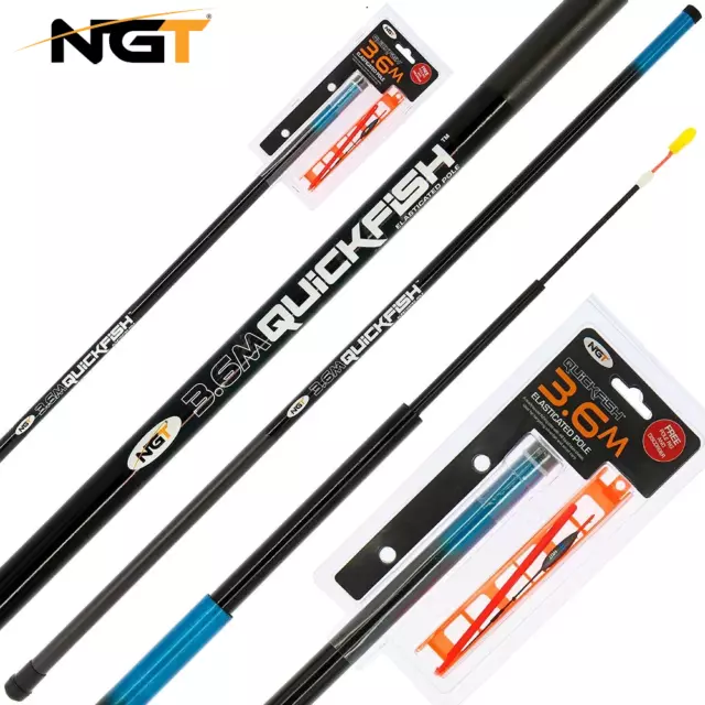 NGT 5FT TELESCOPIC Travel Fishing Rod And Reel Combo Fishing Tackle Compact  £14.95 - PicClick UK