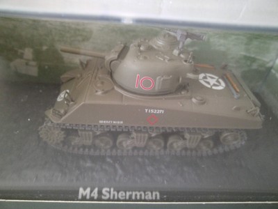 ATLAS Editions Ultimate Tank 1/72 Sherman D-Day sbarco-sigillato in fabbrica 