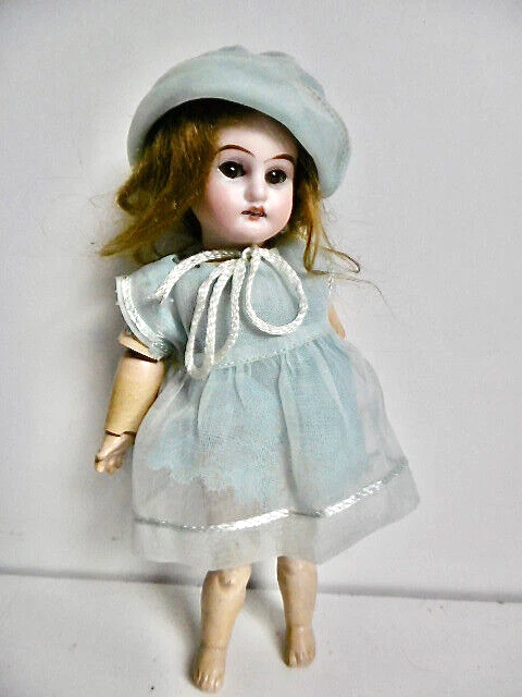 Reproduction Ancienne Poupée BRU Jne 13 - 45 Cm (18 Inch) - Tête Biscuit Porcelaine - France