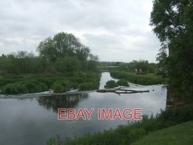 Photo  Weir On The River Trent The River Is Split Off In To Several Channels As