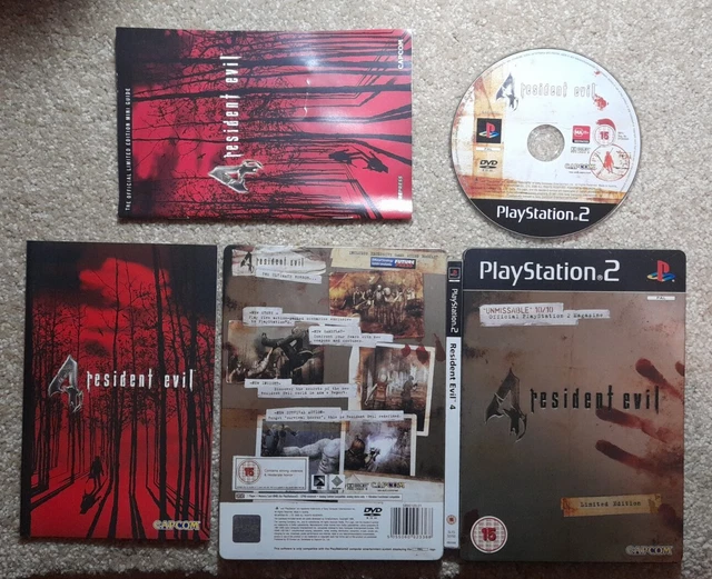Resident Evil 4: Limited Edition - Steel Book - PlayStation 2 - PS2 - COMPLETE