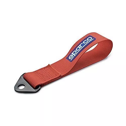 GANCIO TRAINO AUTO SPARCO CINTURA OMOLOGATO FIA CON FORO PERNO DA 15mm 01612rs