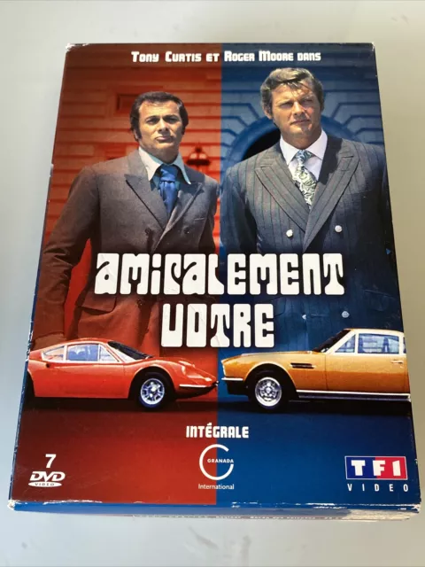 Amicalement Votre Integrale 7 Dvd Tony Curtis Roger Moore Granada Tf1  France