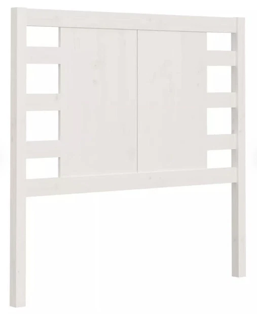 SOLID PINE WHITE Single Bed Headboard From Berkfield Home £30.00 ...
