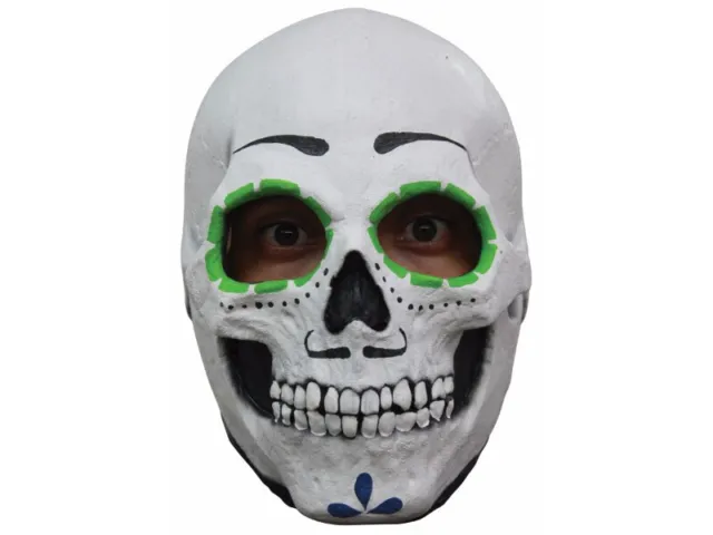 Catrin Skull Latex Mask Halloween Day Of The Dead Latex Mexican Holiday Sugar