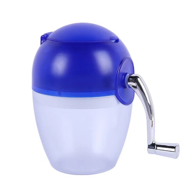 Household Small ABS Manual Ice-shaved-Ice Smoothie Machine Easy to Use Clean