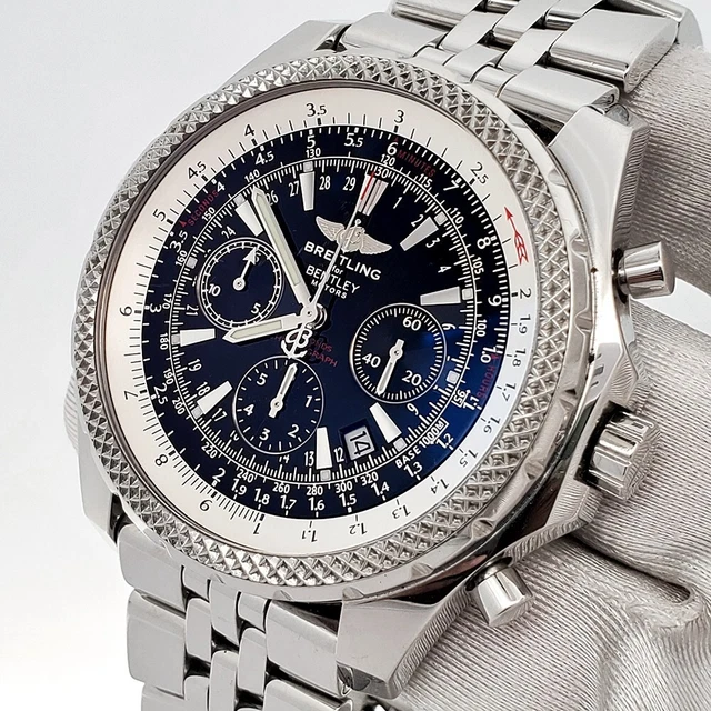 MONTRE BREITLING BENTLEY Motors A25363 acier inoxydable 49 mm