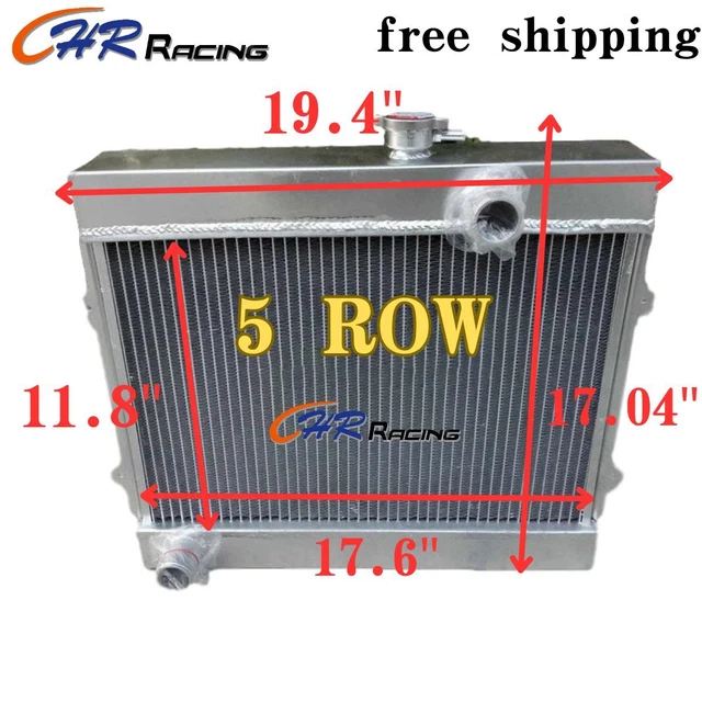 5le Radiator 5 ROWS ALUMINUM Radiator for 1974-1985 TOYOTA COROLLA KE30 KE38 KE55 ...