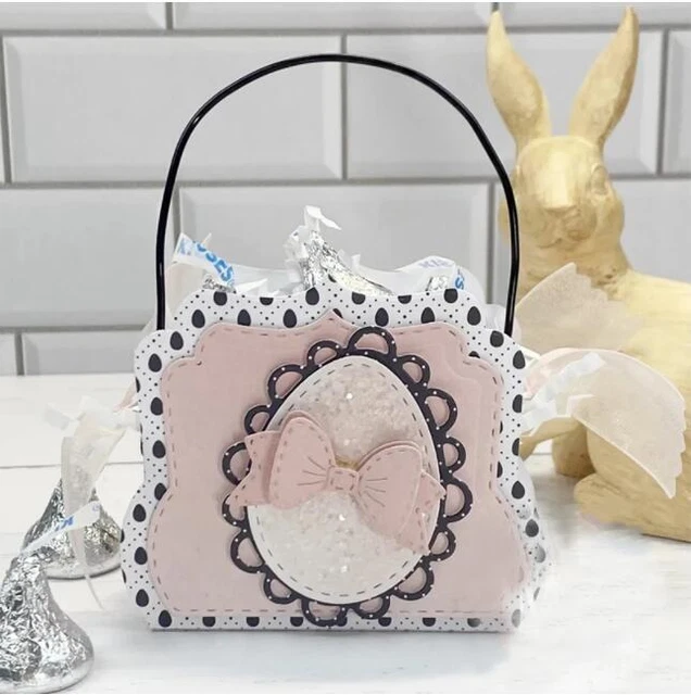 Handtasche Metall Cutting Dies Scrapbooking Stanzschablonen Präge Stencils Karte