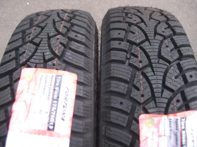 2x Winterreifen Fortuna Winter Challenger 175/70 R13 82T M+S