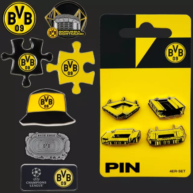 Pin Borussia Dortmund Pins Logo Stadion Spieler Hummels Reus Button Pin BVB 09 3