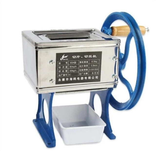 Manual New Hand-Cranked Meat Grinder Meat Slicer Cutter Machine px