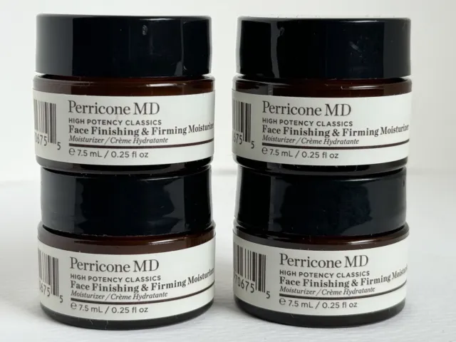 4 X Perricone MD High Potency Classics Face Finishing & Firming Moisturizer 0.25