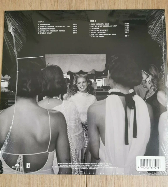 LANA DEL REY Chemtrails over The Country Club Exclu transparent blue vinyle. RSD 2