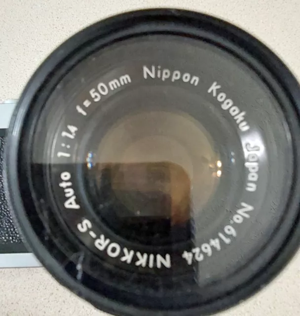 Vintage Nikon Nikkormat FT 50mm SLR Camera 3574626 1:14 Kogaku JAPAN Lens+Filter 2