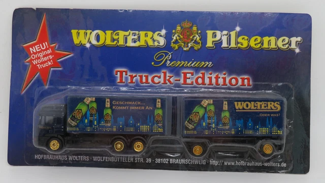 Lot Camions Publicitaires GRELL HO 1/87 – Bières Allemandes – Collection Train Miniature
