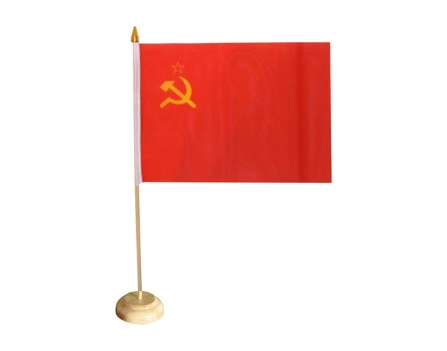 Tischflagge UDSSR Sowjetunion sowjetische Tischfahne 15x22cm