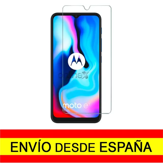 Cristal Templado para MOTOROLA MOTO E7 PLUS Protector Pantalla Premium a4807