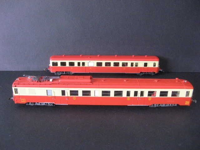 ② Lima H0 - Rame automotrice (4) - Lima échelle HO locomotive - Modeltreinen | H0
