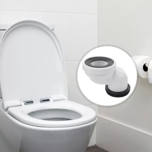 Toiletten-Abflussrohr, Toilettenschrank-Flansch, praktischer Toilettenschieber,