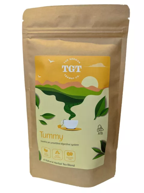 TGT Tummy Tea (15 tea bags) | Digestive Herbal Tea | Fennel Anise Caraway Tea